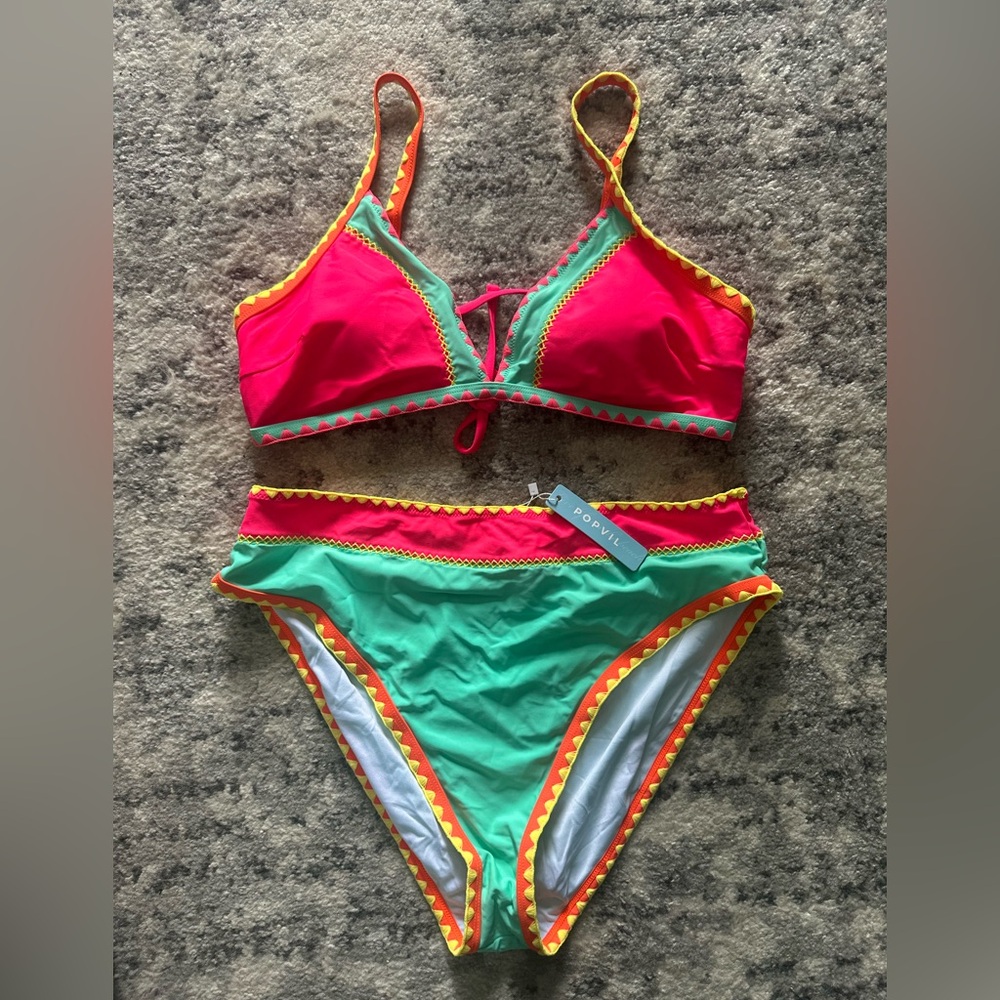 Women's Colorful Bikini Set